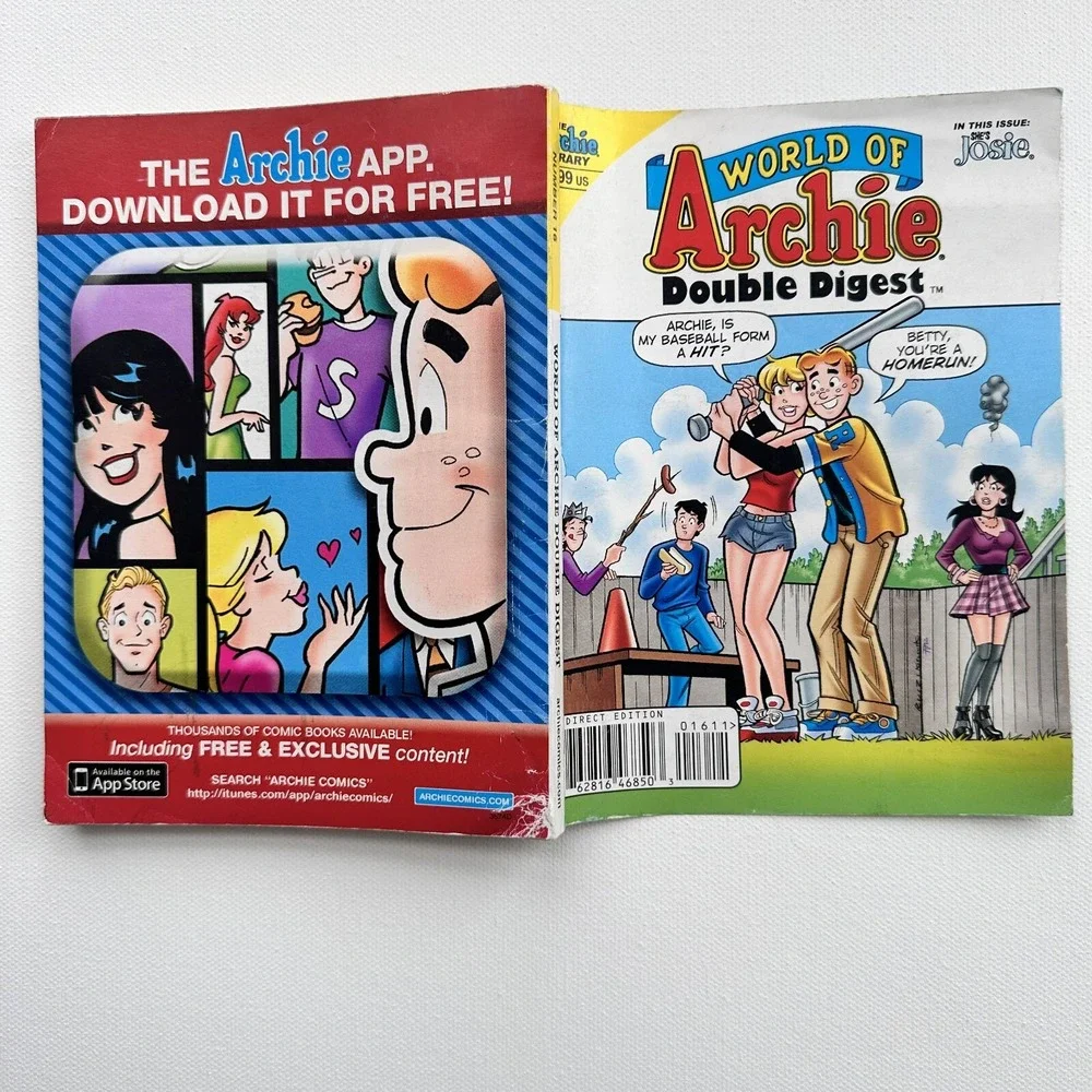 Collectibles Archie‎ Comics Book Two & 2 Double Digest Book 16 & 222